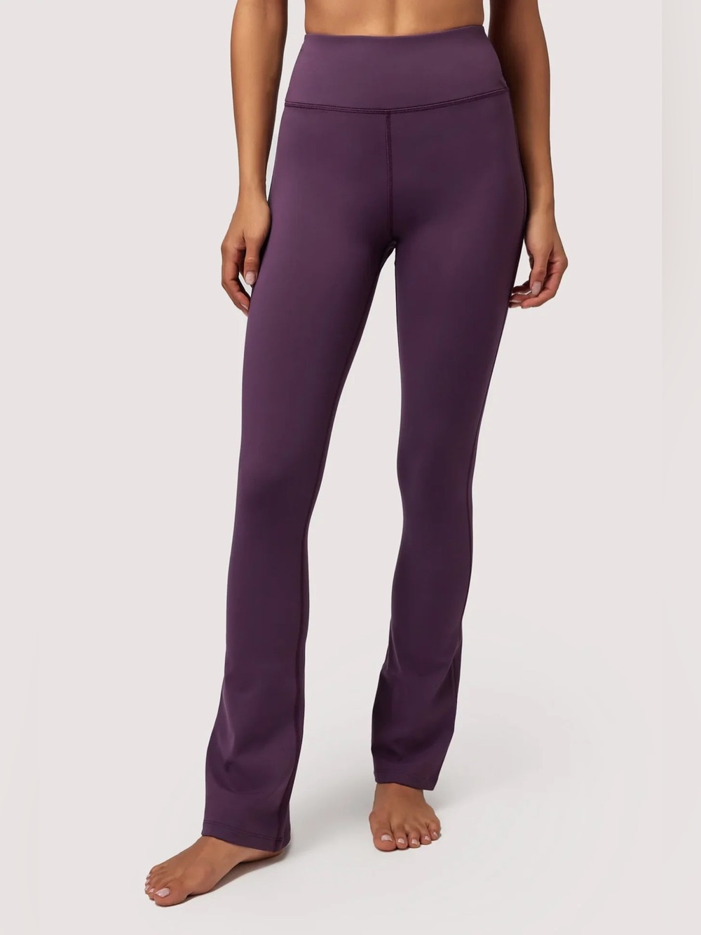 NWT Spiritual Gangster Spiritual Giselle Boot Cut Pant in Midnight Plum Purple